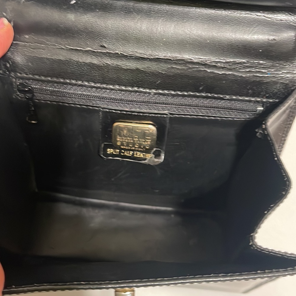 M.T. MORGAN TAYLOR STUDIO VINTAGE KELLY BAG - Picture 8 of 10